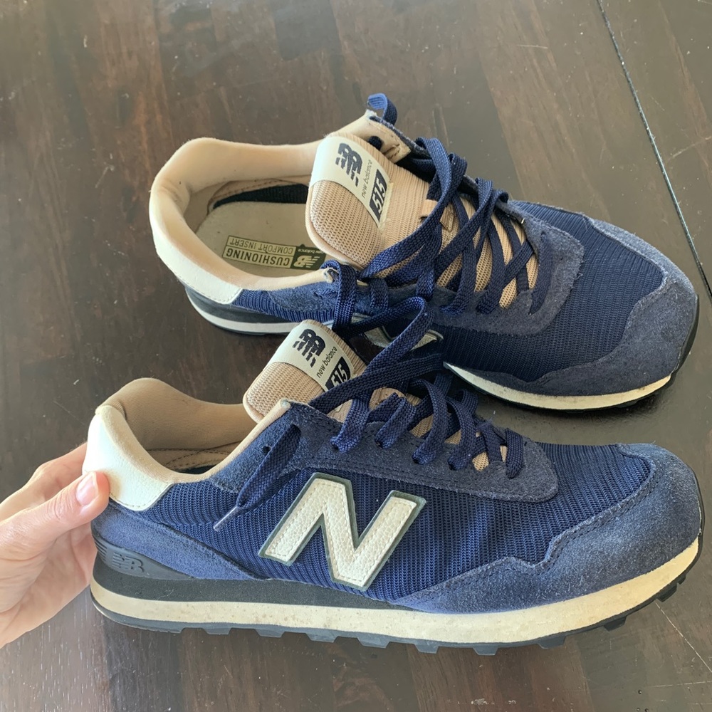 Men’s New Balance Navy 515 Sneakers